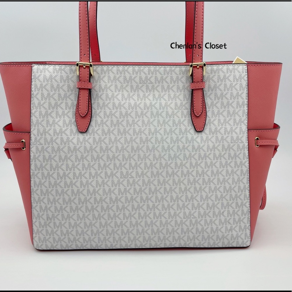 NWT! 🌸Michael Kors Gilly Drawstring Tote Set - Picture 3 of 8